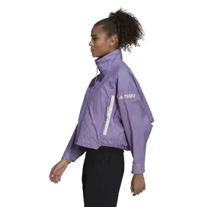 Kort sweatshirt för kvinnor adidas Terrex CT Myshelter Wind.rdy image-4