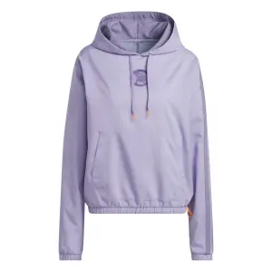 Dames sweatshirt met capuchon adidas Originals Hoop York City image-0