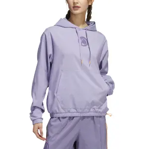 Dames sweatshirt met capuchon adidas Originals Hoop York City image-2