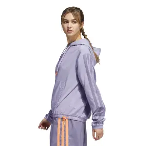 Dames sweatshirt met capuchon adidas Originals Hoop York City image-5