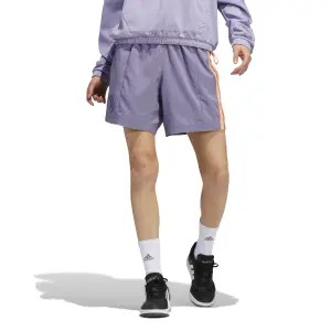 Pantaloncini da donna con pinces adidas Originals Hoop York City image-1