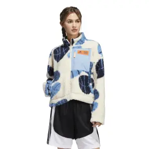 Dámská fleece bunda adidas Originals Hoop York City Sherpa image-2