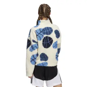 Dámská fleece bunda adidas Originals Hoop York City Sherpa image-4