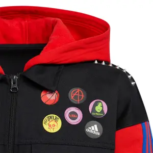Bluza z kapturem dla dzieci adidas Originals Donovan Mitchell x Marvel's Spider Punk image-2
