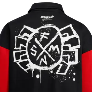 Bluza z kapturem dla dzieci adidas Originals Donovan Mitchell x Marvel's Spider Punk image-3