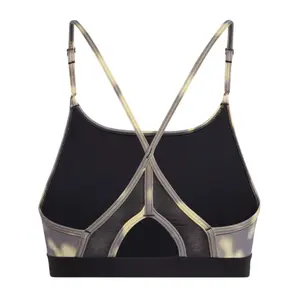 Sujetador de entrenamiento estampado ligero para mujer adidas Aeroreact Hyperglam image-1