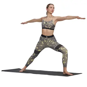 Sujetador de entrenamiento estampado ligero para mujer adidas Aeroreact Hyperglam image-6