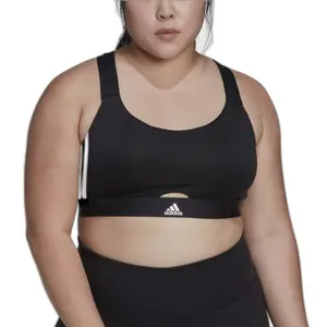 Sujetador de sujeción media para mujer adidas Powerreact Training Hyperglam GT image-4