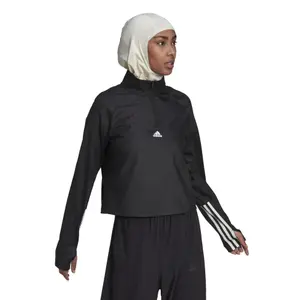 Women's 3-stripes long-sleeved jersey adidas Hyperglam image-1
