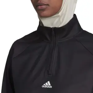 Women's 3-stripes long-sleeved jersey adidas Hyperglam image-5