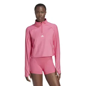 Women's 3-stripes long-sleeved jersey adidas Hyperglam image-1