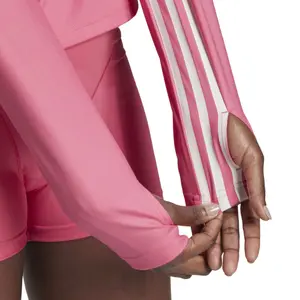 Women's 3-stripes long-sleeved jersey adidas Hyperglam image-6