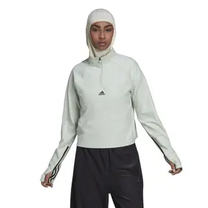 Women's 3-stripes long-sleeved jersey adidas Hyperglam image-1