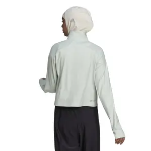 Women's 3-stripes long-sleeved jersey adidas Hyperglam image-4