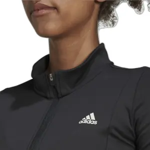 3/4-Langarm-Trainingsshirt mit Reißverschluss, Damen adidas Hyperglam image-4