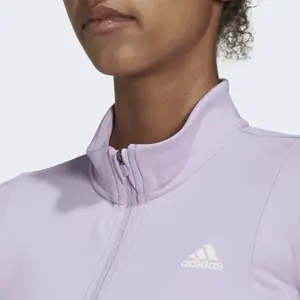 Langarm-Trainingsshirt mit Reißverschluss 7/4 Frau adidas Hyperglam image-5