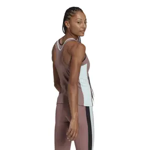 Camiseta de tirantes para mujer adidas Hyperglam image-5