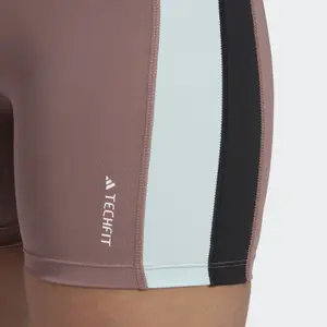 Pantalones cortos de entrenamiento para mujer adidas Hyperglam Techfit image-3