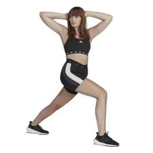 Pantalones cortos de entrenamiento para mujer adidas Hyperglam Techfit image-2