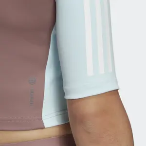 Maillot corto de entrenamiento para mujer adidas Hyperglam image-3