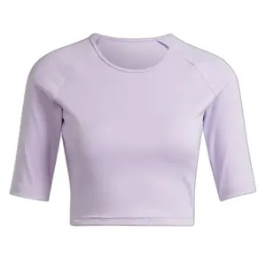 Maillot corto de entrenamiento para mujer adidas Hyperglam image-0