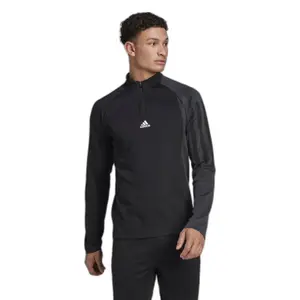 Long-sleeved short training jersey adidas Colourblock image-1