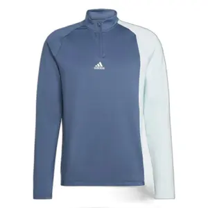 3/4 zip long-sleeved training jersey adidas Colourblock image-0