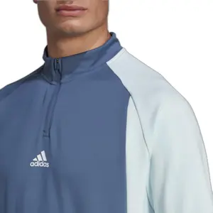 3/4 zip long-sleeved training jersey adidas Colourblock image-5