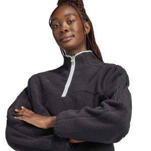 Polaire 1/2 zip molleton femme adidas Tiro image-5