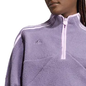 Pile donna con 1/2 zip adidas Tiro image-5
