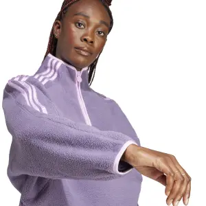Pile donna con 1/2 zip adidas Tiro image-6