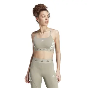 Sujetador de sujeción ligera para mujer adidas Aeroreact Hyperglam image-2