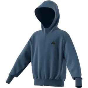 Giacca con cappuccio con zip per bambini adidas image-1