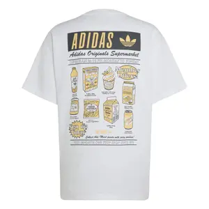 T-shirt oversize adidas Originals Mart Poster Graphic image-1