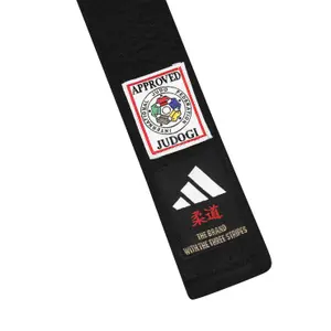 Judo-Gürtel mit farbigem Logo adidas IJF image-2