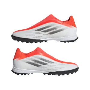 Scarpe calcio adidas X Speedflow.3 Laceless TF - Whitespark image-2