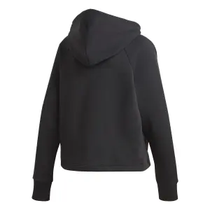 Sweat à capuche femme adidas Stacked Logo Full-Zip Fleece image-2