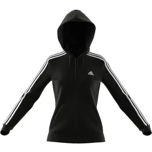 Fleece-Kapuzenpullover mit 3 Streifen, Damen adidas Essentials image-1