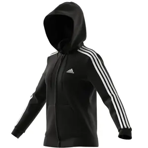 Fleece-Kapuzenpullover mit 3 Streifen, Damen adidas Essentials image-3