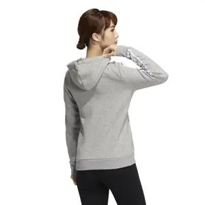3-stribet fleece-hættetrøje til kvinder adidas Essentials image-4