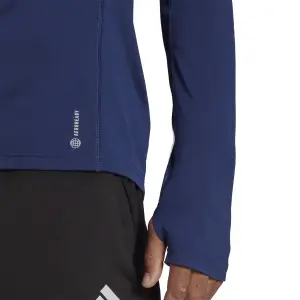 Unterhemd mit langen Ärmeln und halbem Reißverschluss adidas Own the Run image-5