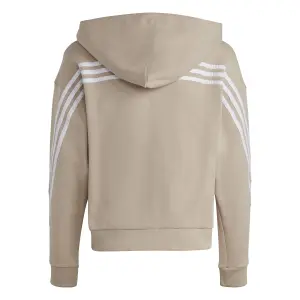Sweatshirt sudadera con capucha y cremallera para niñas adidas Future Icons 3-Stripes image-1