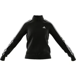 Chaqueta de chándal ajustada de 3 rayas para mujer adidas Primegreen Essentials image-0