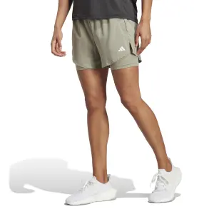Women's 2-in-1 shorts adidas Aeroready Minimal image-1