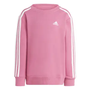 Sudadera de cuello redondo para niños adidas3-Stripes Essentials image-0