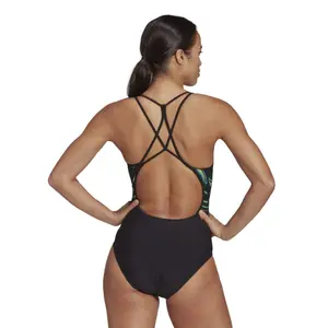 1-dels grafisk badedragt til kvinder adidas Souleaf image-5