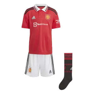 Mini-hjemmesæt til børn Manchester United 2022/23 image-0