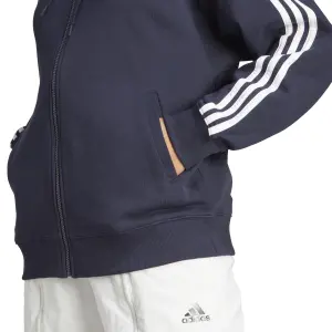 Sweat à capuche zippé oversize femme adidas Essentials 3-Stripes French Terry image-6