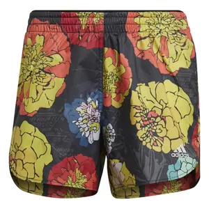 Blomstrede løbeshorts til kvinder adidas Run Fast image-0