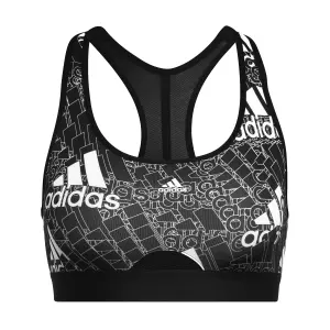 Sujetador de sujeción media para mujeres adidas Powerreact image-1